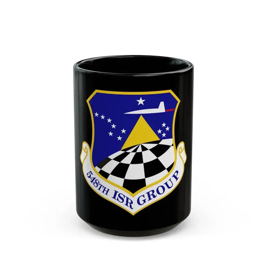 548 Intelligence Surveillance and Reconnaissance Group ACC (U.S. Air Force) Black Coffee Mug 15oz - Go Mug Yourself