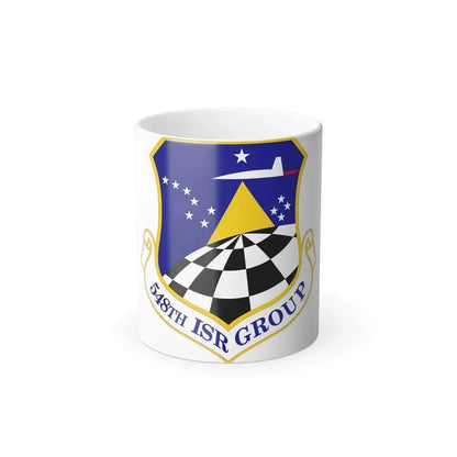 548 Intelligence Surveillance and Reconnaissance Group ACC (U.S. Air Force) Color Changing Coffee Mug 11oz - Go Mug Yourself