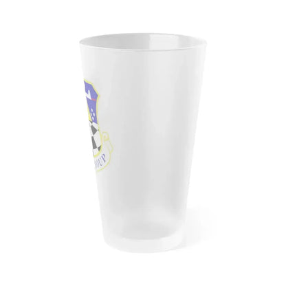 548 Intelligence Surveillance and Reconnaissance Group ACC (U.S. Air Force) Frosted Pint Glass 16oz - Go Mug Yourself