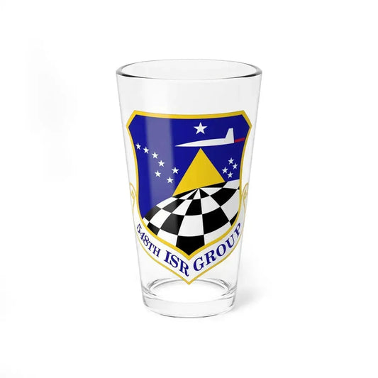 548 Intelligence Surveillance and Reconnaissance Group ACC (U.S. Air Force) Pint Glass 16oz 16oz - Go Mug Yourself