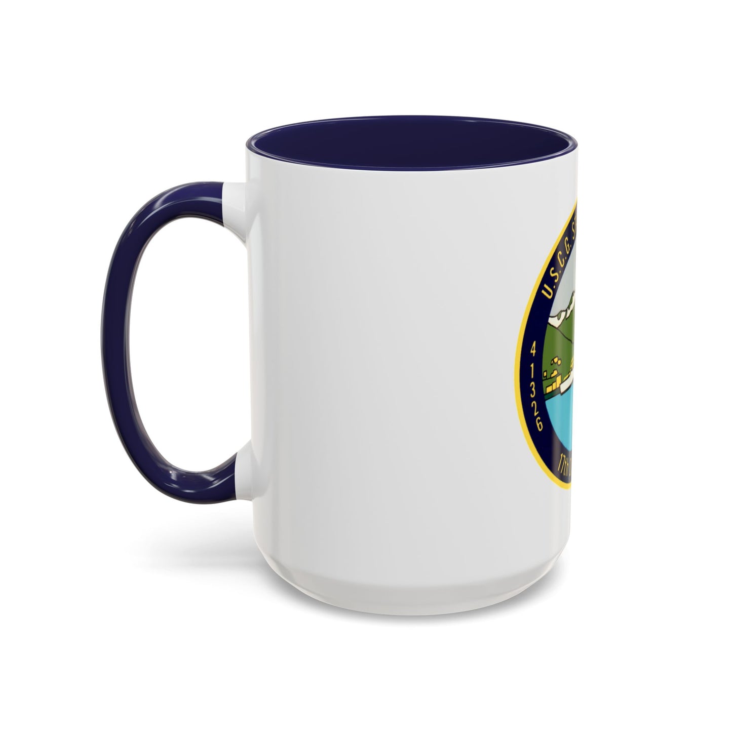 USCG Station Ketchikan 17th Dist (U.S. Coast Guard) Accent Coffee Mug