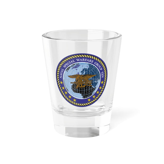 NSWG Ten (U.S. Navy) Shot Glass 1.5oz