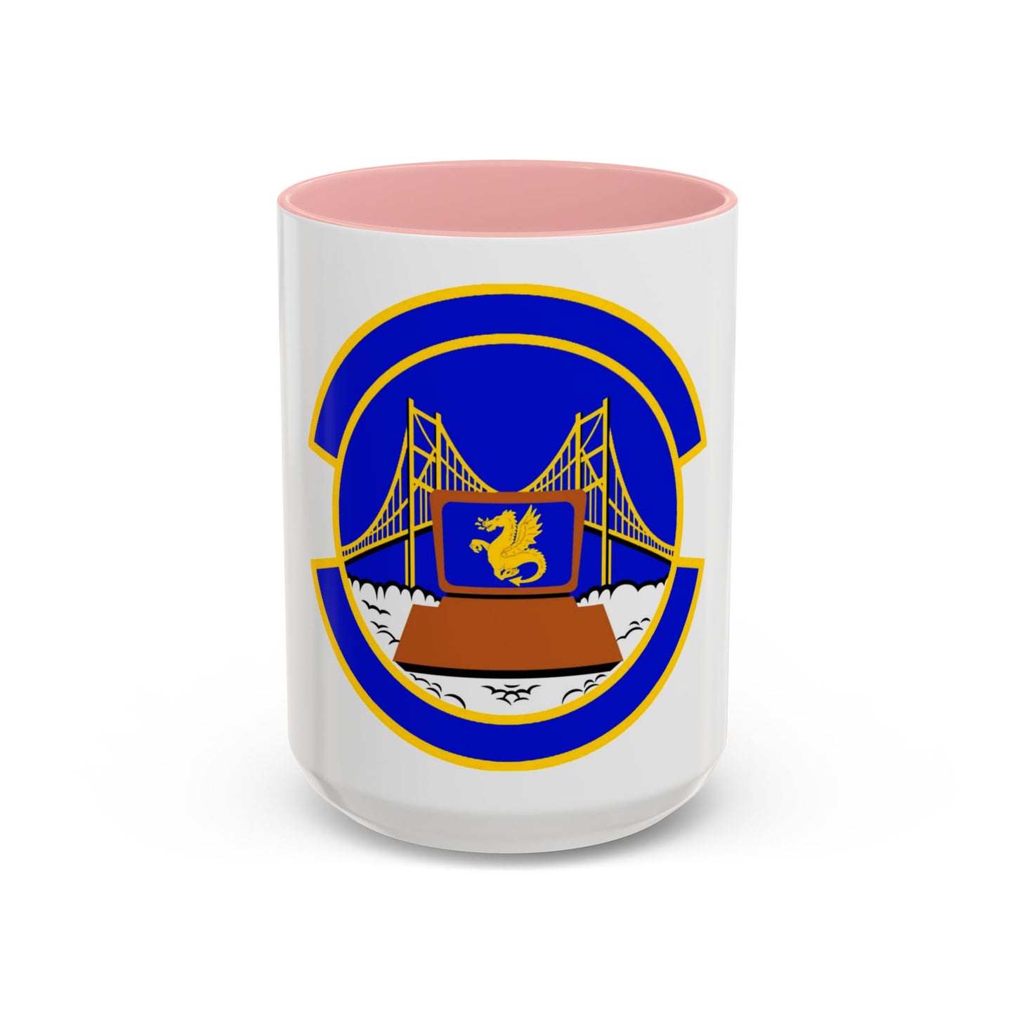 349 Force Support Squadron AFRC (U.S. Air Force) Accent Coffee Mug