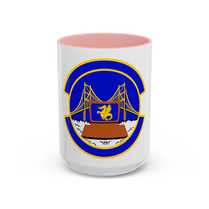 349 Force Support Squadron AFRC (U.S. Air Force) Accent Coffee Mug