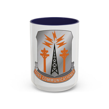 17th Signal Battalion (U.S. Army) Accent Coffee Mug