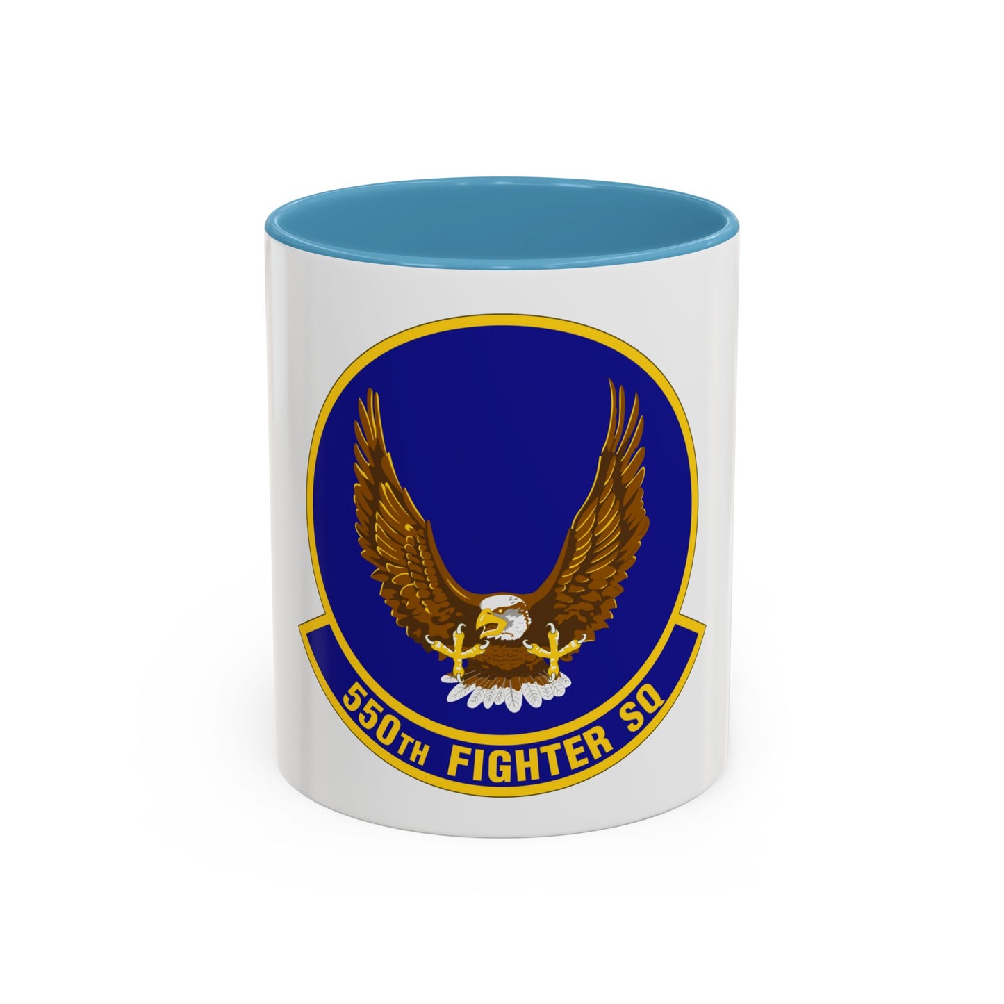 550 Fighter Squadron AETC (U.S. Air Force) Accent Coffee Mug