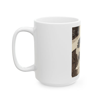 Group of Four Coca-Cola advertisements, 1960 (1) - White Coffee Mug