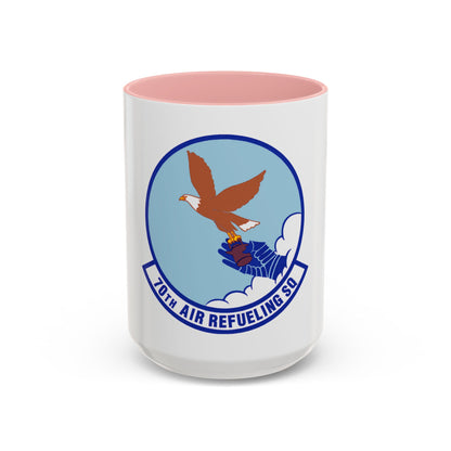 70 Air Refueling Squadron AFRC (U.S. Air Force) Accent Coffee Mug