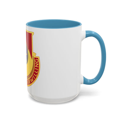 607th Armored Field Artillery Battalion (U.S. Army) Accent Coffee Mug