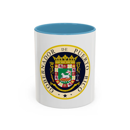 Seal of the Governor of Puerto Rico - Accent Coffee Mug