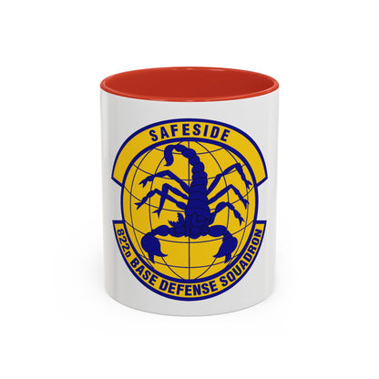 822 Base Defense Squadron ACC (U.S. Air Force) Accent Coffee Mug