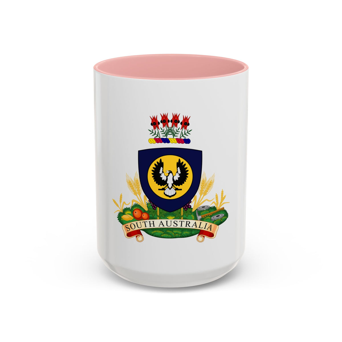 Coat of arms of South Australia - Accent Coffee Mug