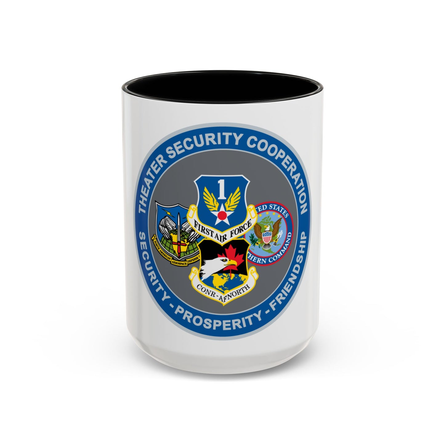 AF North TSC Theater Security Cooperation (U.S. Air Force) Accent Coffee Mug
