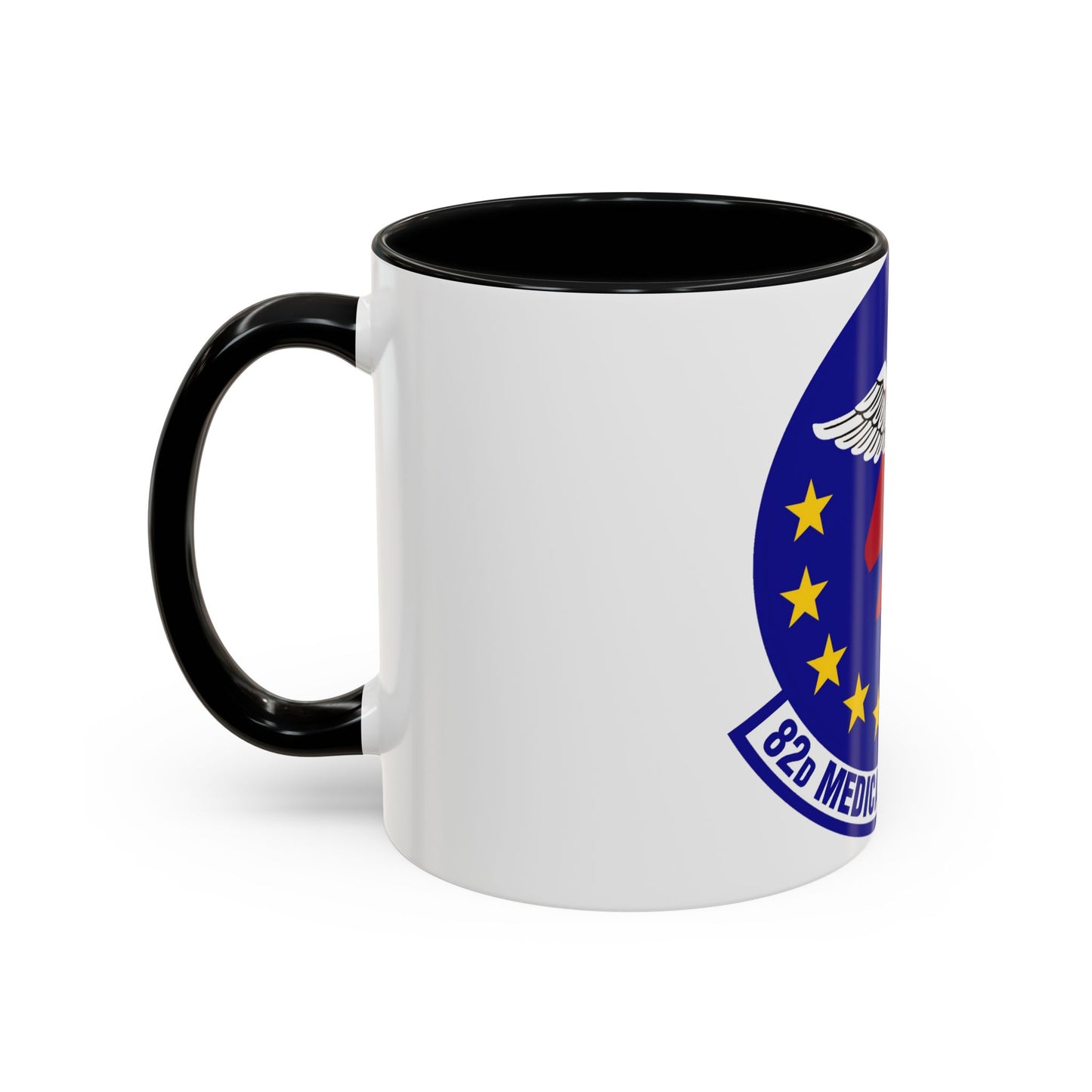 82d Medical Support Squadron (U.S. Air Force) Accent Coffee Mug