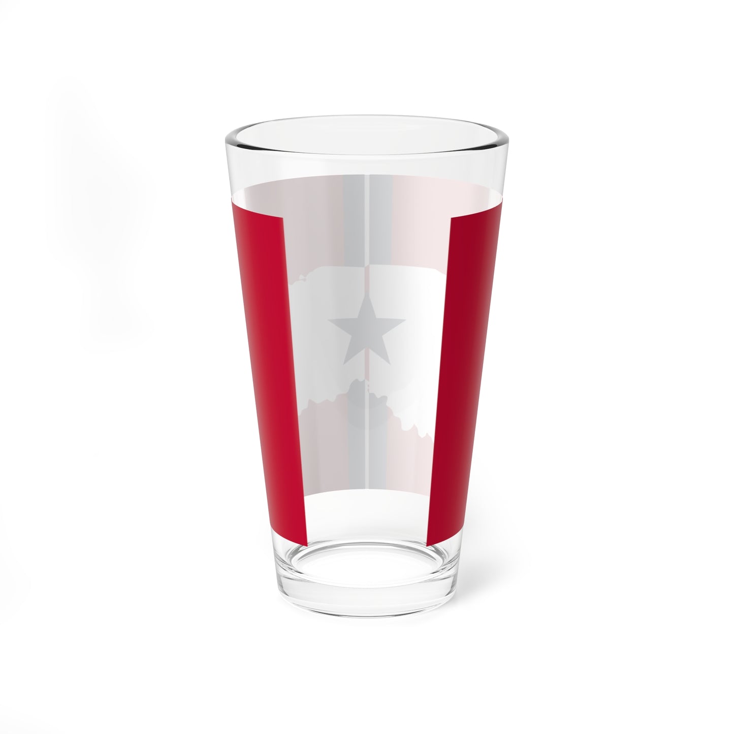 Flag of Union City Indiana (India) Pint Glass 16oz