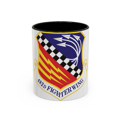 482d Fighter Wing (U.S. Air Force) Accent Coffee Mug