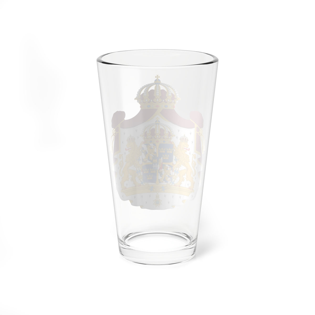 Great coat of arms of Sweden (Sweden) (Coat of Arms) Pint Glass 16oz