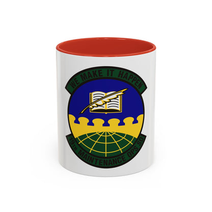 19th Maintenance Operations Squadron (U.S. Air Force) Accent Coffee Mug