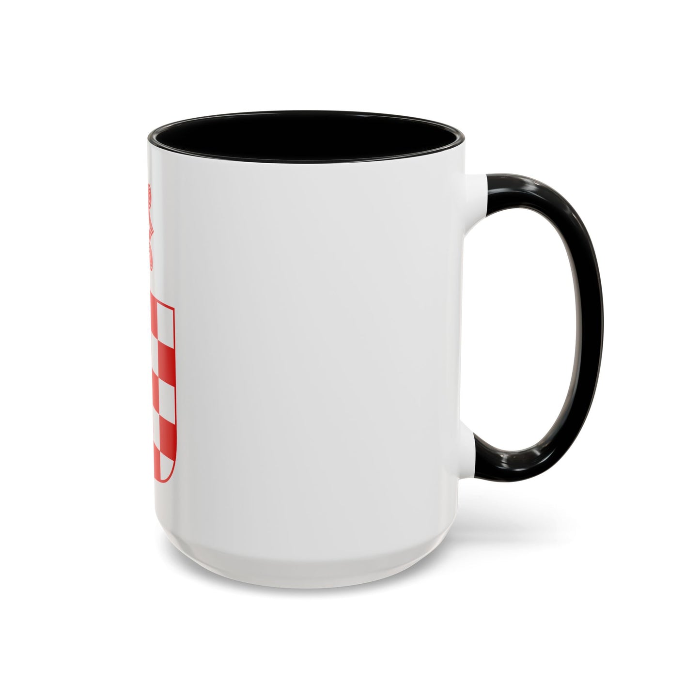 Coat of arms of the Independent State of Croatia - Accent Coffee Mug