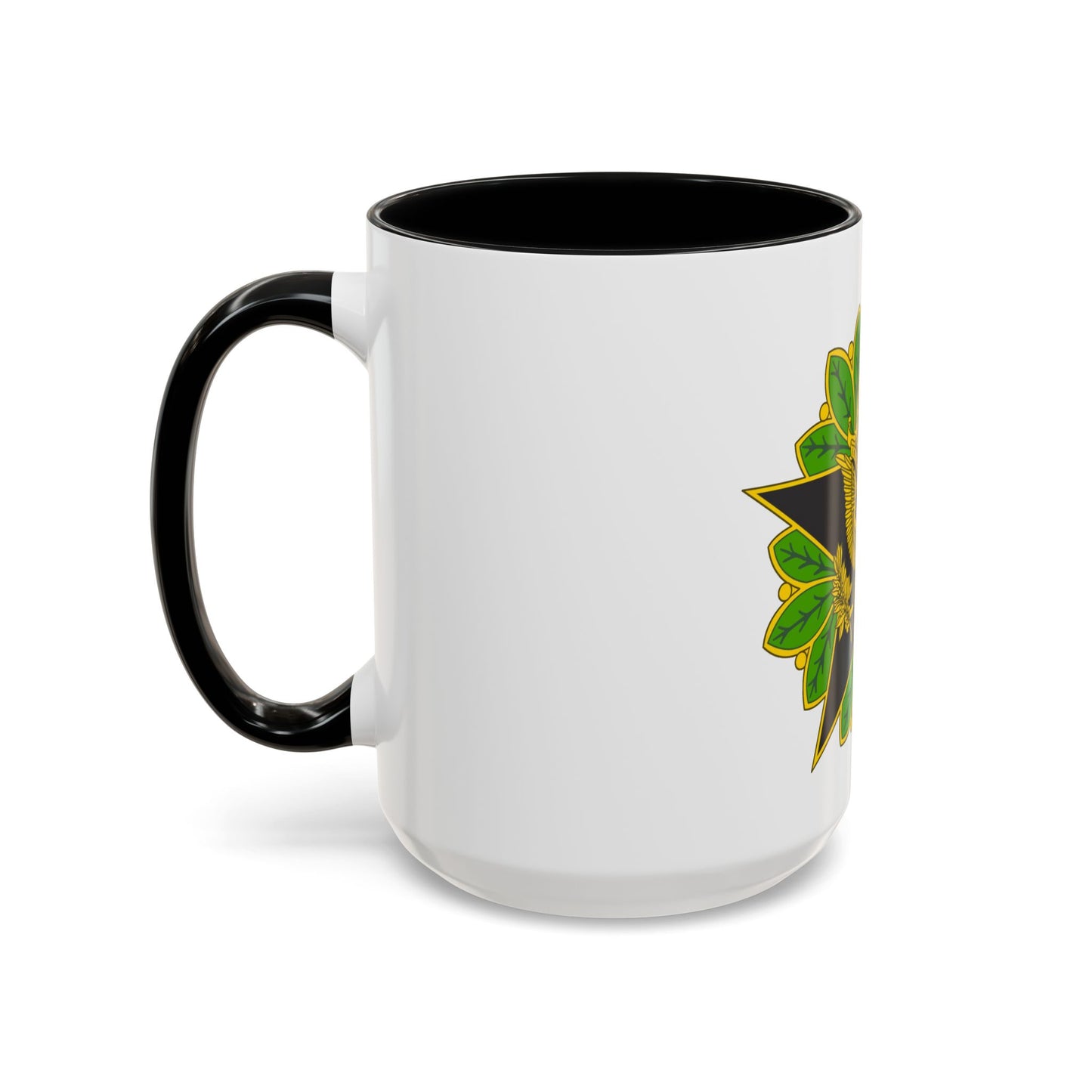 Staff Identification Badge (U.S. Army) Accent Coffee Mug
