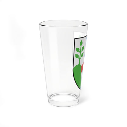 Vejle Kommune coa (Denmark) (Coat of Arms) Pint Glass 16oz