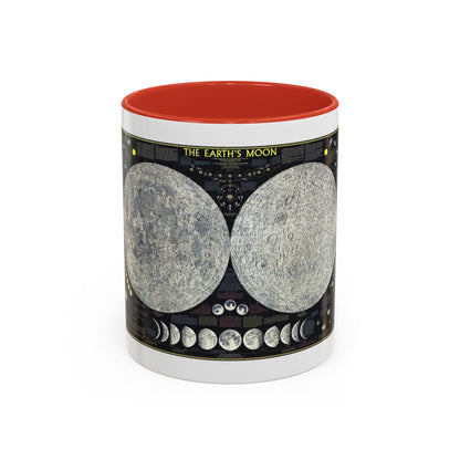 Space - The Moon (1969) (Map) Accent Coffee Mug