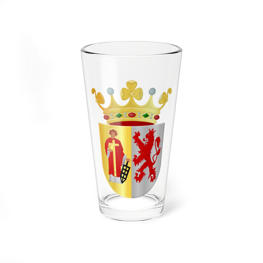 Voerendaal wapen (Netherlands) (Coat of Arms) Pint Glass 16oz