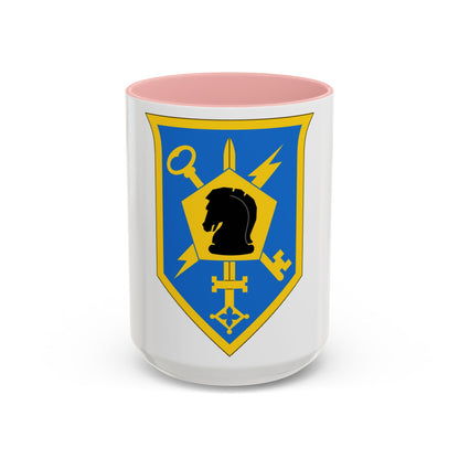 505 Military Intelligence Brigade (U.S. Army) Accent Coffee Mug