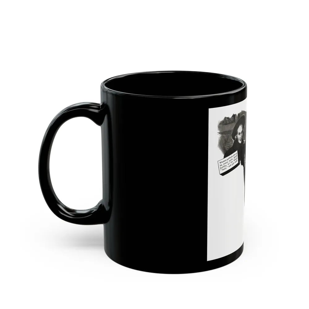 Doctors Don't Tell, Liberty, May 7, 1938 - Black Coffee Mug-Go Mug Yourself