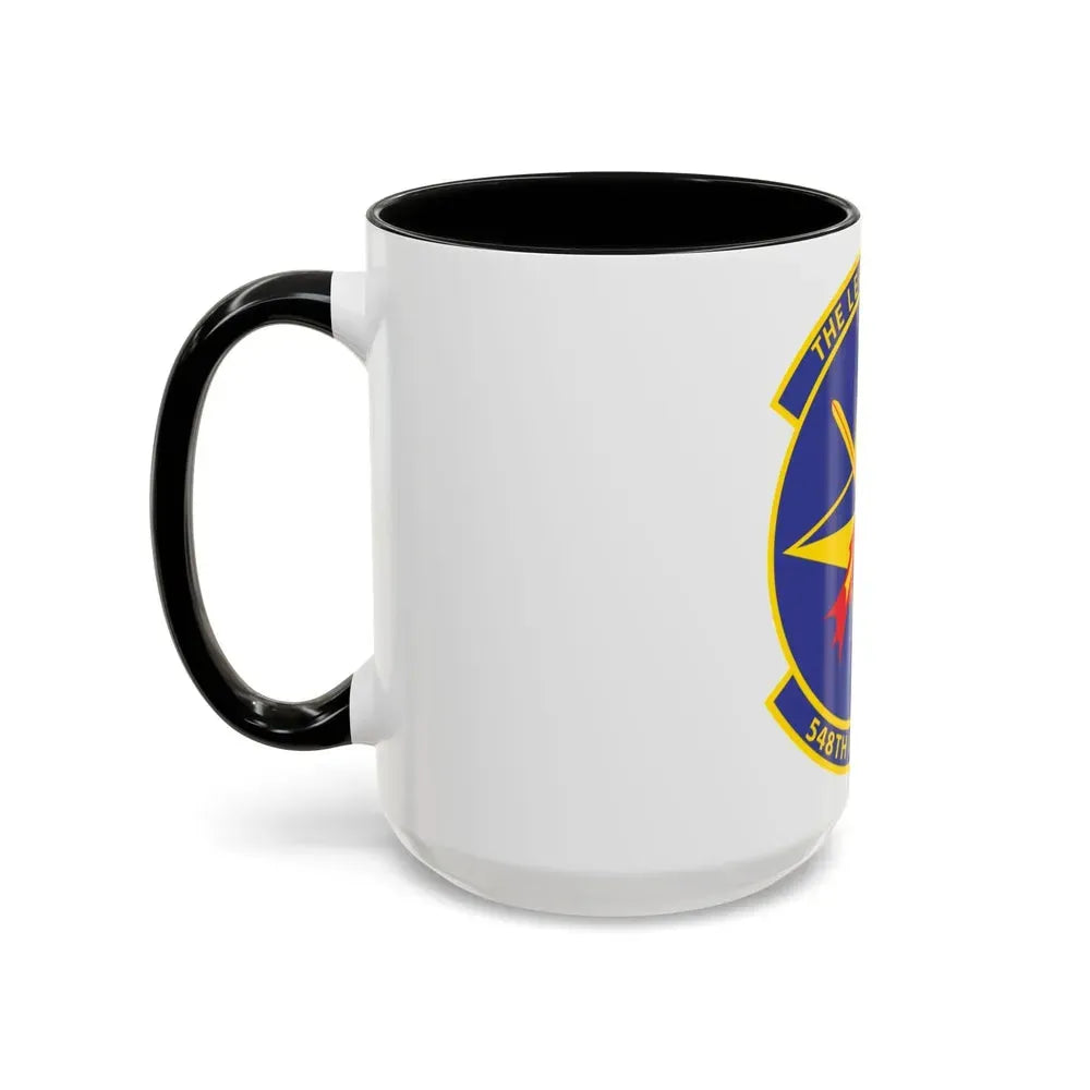 548th OPS SPT Sq (U.S. Air Force) Accent Coffee Mug - Go Mug Yourself