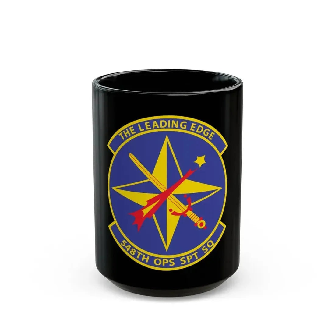 548th OPS SPT Sq (U.S. Air Force) Black Coffee Mug 15oz - Go Mug Yourself