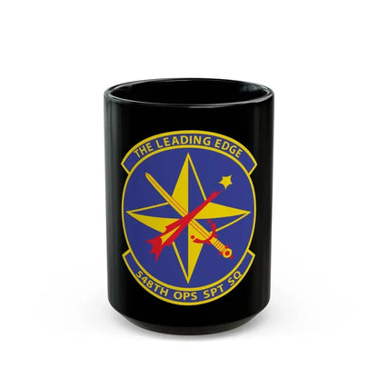 548th OPS SPT Sq (U.S. Air Force) Black Coffee Mug 15oz - Go Mug Yourself