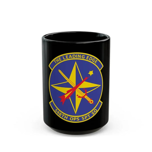 548th OPS SPT Sq (U.S. Air Force) Black Coffee Mug 15oz - Go Mug Yourself