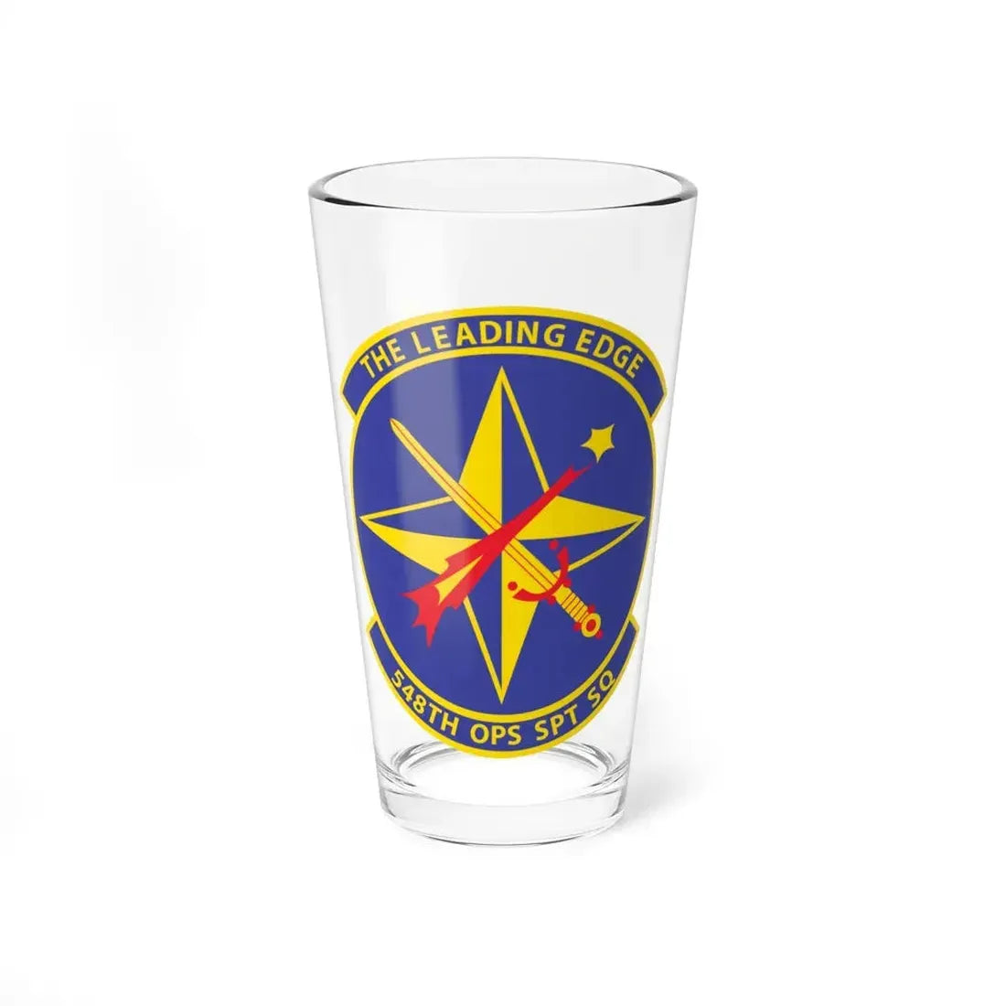 548th OPS SPT Sq (U.S. Air Force) Pint Glass 16oz 16oz - Go Mug Yourself
