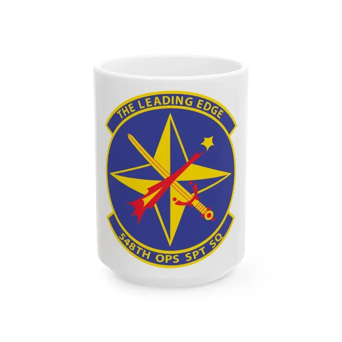 548th OPS SPT Sq (U.S. Air Force) White Coffee Mug 15oz - Go Mug Yourself