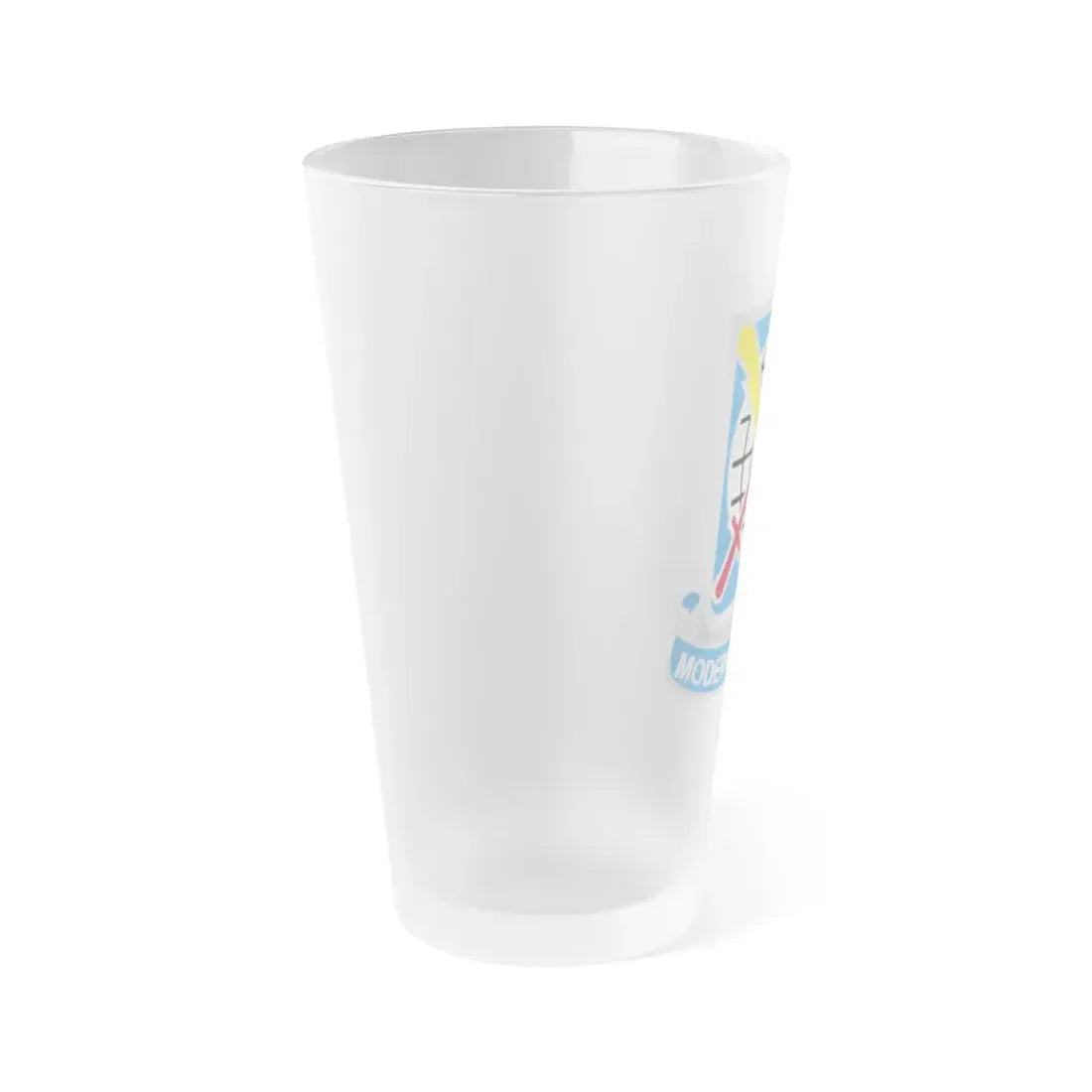 549 Military Intelligence Battalion (U.S. Army) Frosted Pint Glass 16oz - Go Mug Yourself