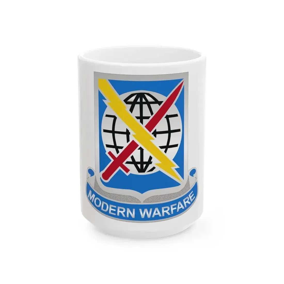 549 Military Intelligence Battalion (U.S. Army) White Coffee Mug 15oz - Go Mug Yourself