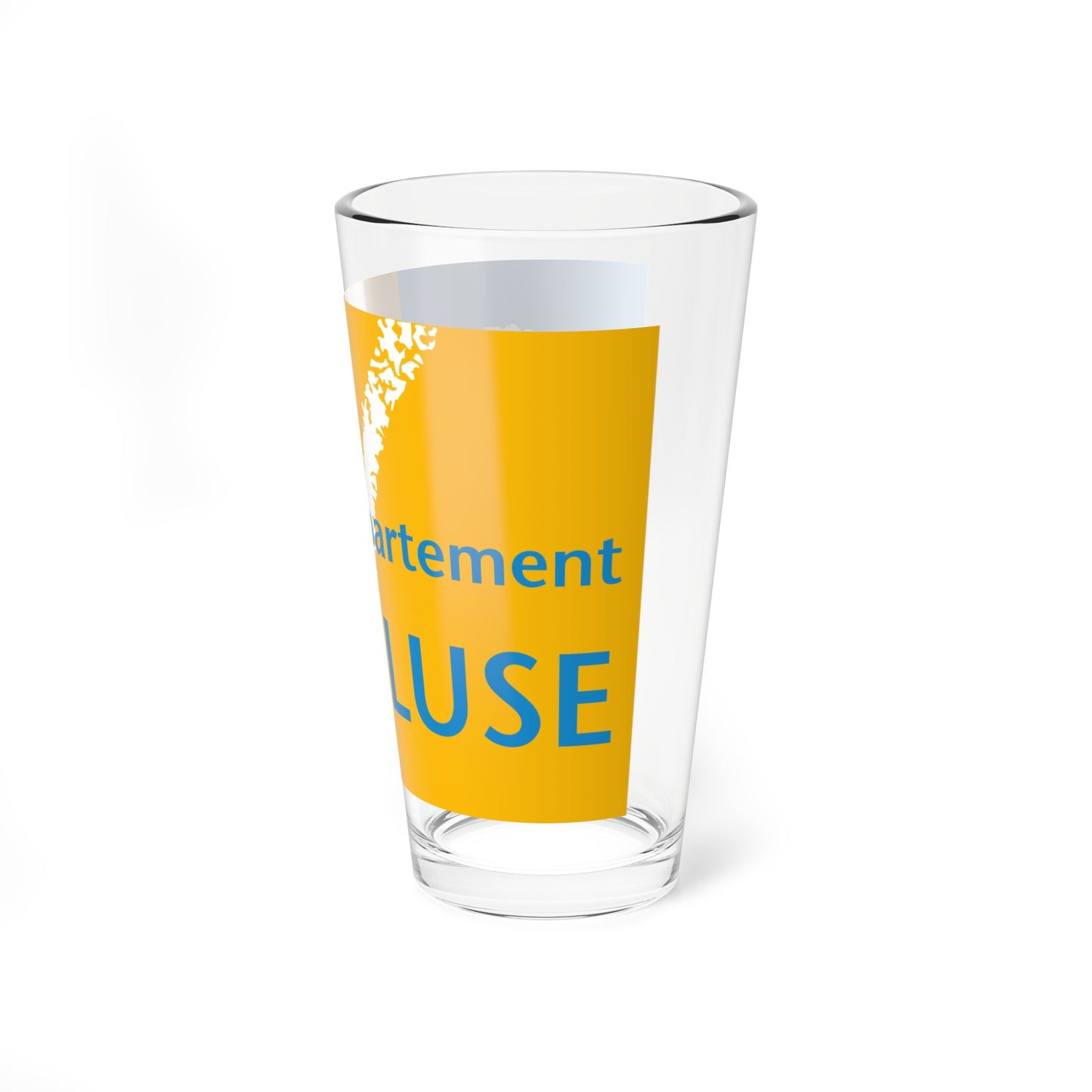 Flag of the Department of Vaucluse (France) Pint Glass 16oz