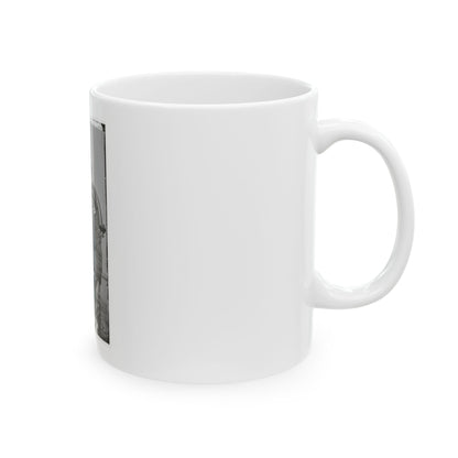 Portrait Of Maj. Gen. John M. Schofield, Officer Of The Federal Army (U.S. Civil War) White Coffee Mug