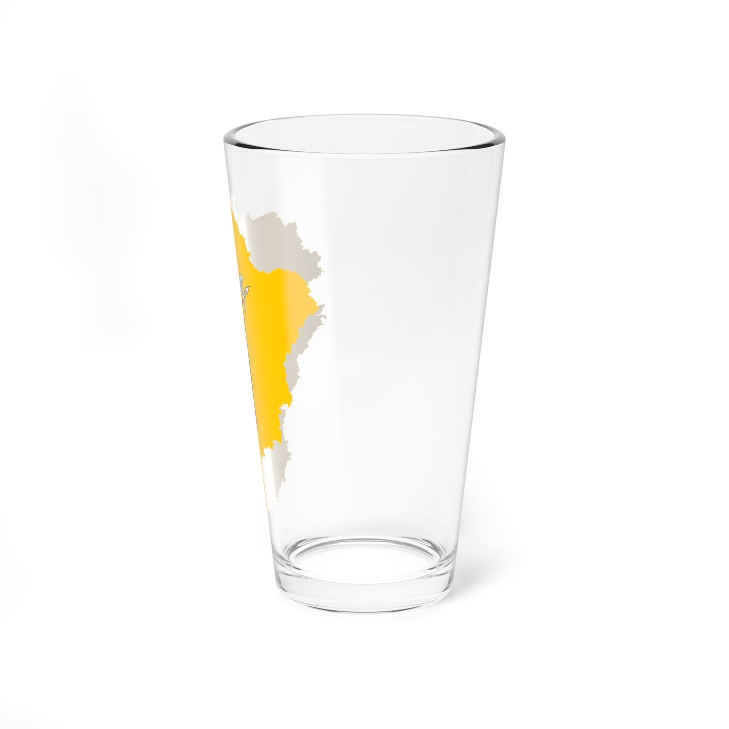 Flag-map of Yaroslavl Oblast (Russia) Pint Glass 16oz