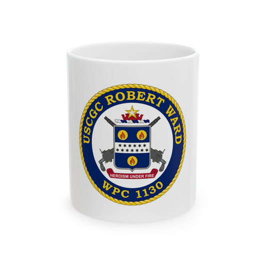 USCGC Robert Ward WPC 1130 (U.S. Coast Guard) White Coffee Mug