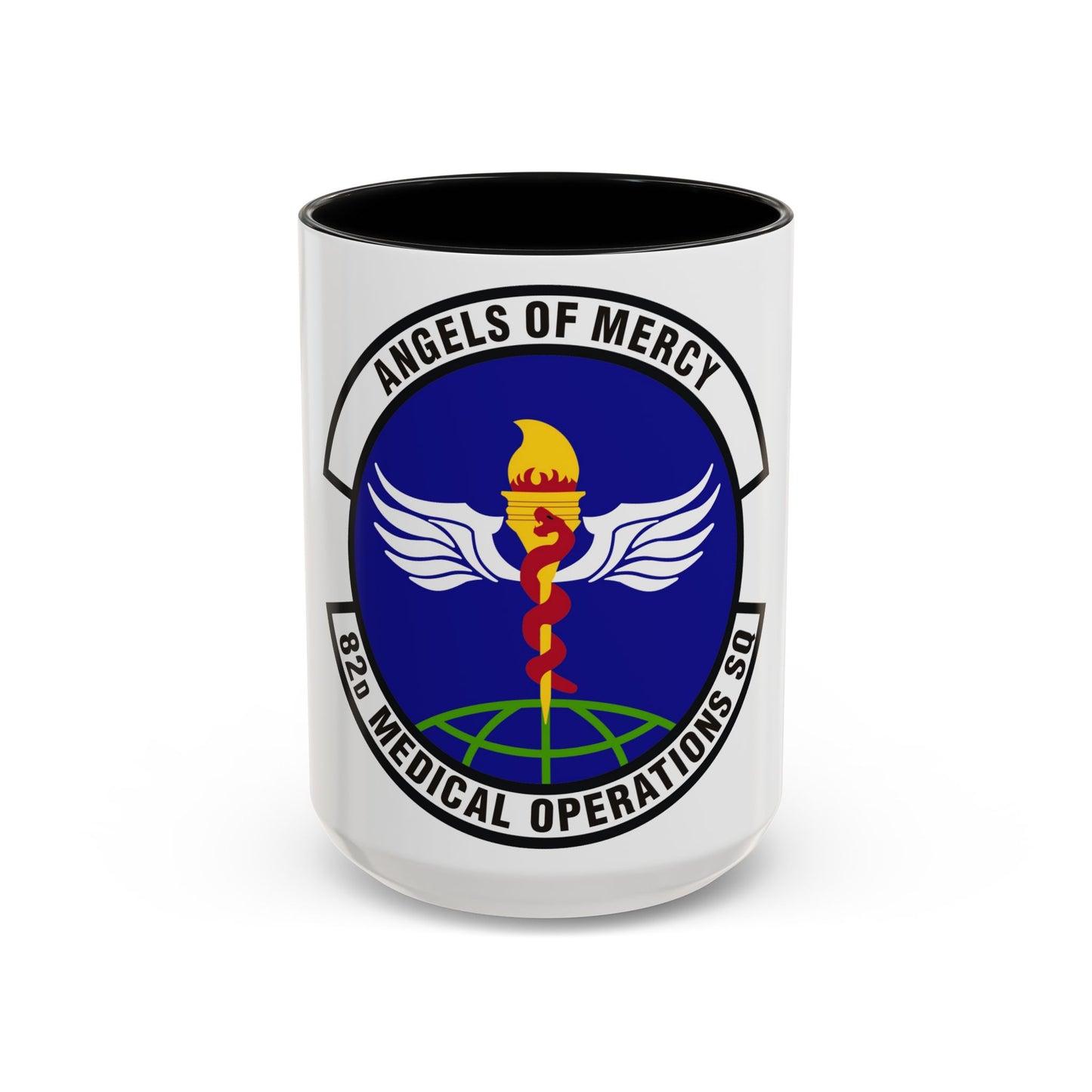 82d Medical Operations Squadron (U.S. Air Force) Accent Coffee Mug