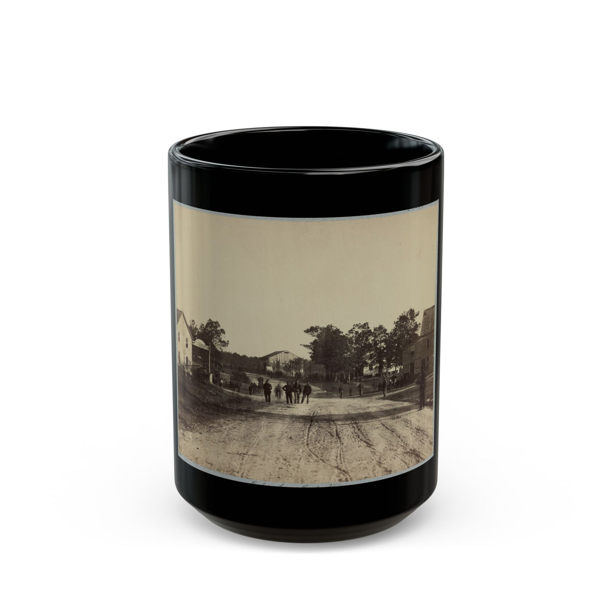 Bailey's Cross Roads, Va. (U.S. Civil War) Black Coffee Mug