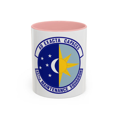 437th Maintenance Squadron (U.S. Air Force) Accent Coffee Mug
