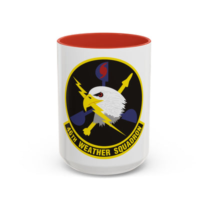 46th Weather Squadron (U.S. Air Force) Accent Coffee Mug