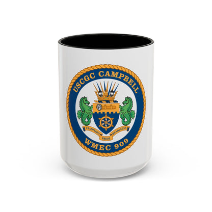 USCGC Campbell WMEC 909 (U.S. Coast Guard) Accent Coffee Mug