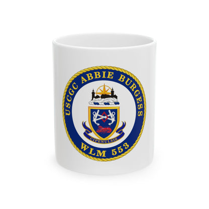 USCGC Abbie Burgess WLM 553 (U.S. Coast Guard) White Coffee Mug