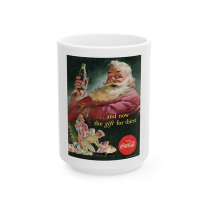Drink Coca-Cola, Collier's, December 20, 1952 - White Coffee Mug