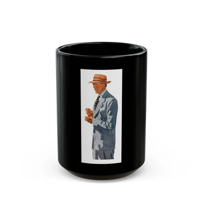 Fashion Illustration, Esquire magazine, 1949 (2) - Black Coffee Mug-15oz-Go Mug Yourself