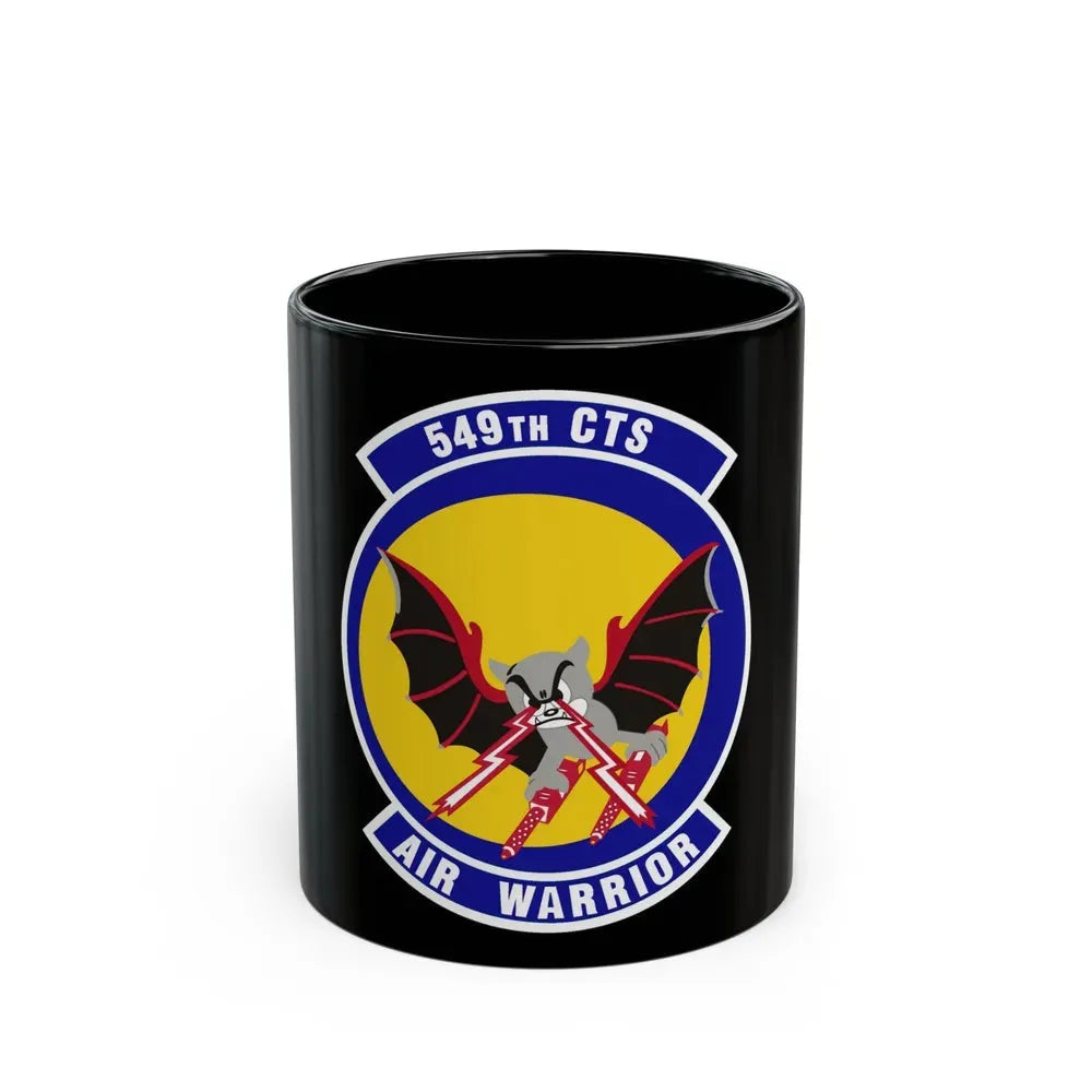 549th Combat Training Squadron (U.S. Air Force) Black Coffee Mug 11oz - Go Mug Yourself